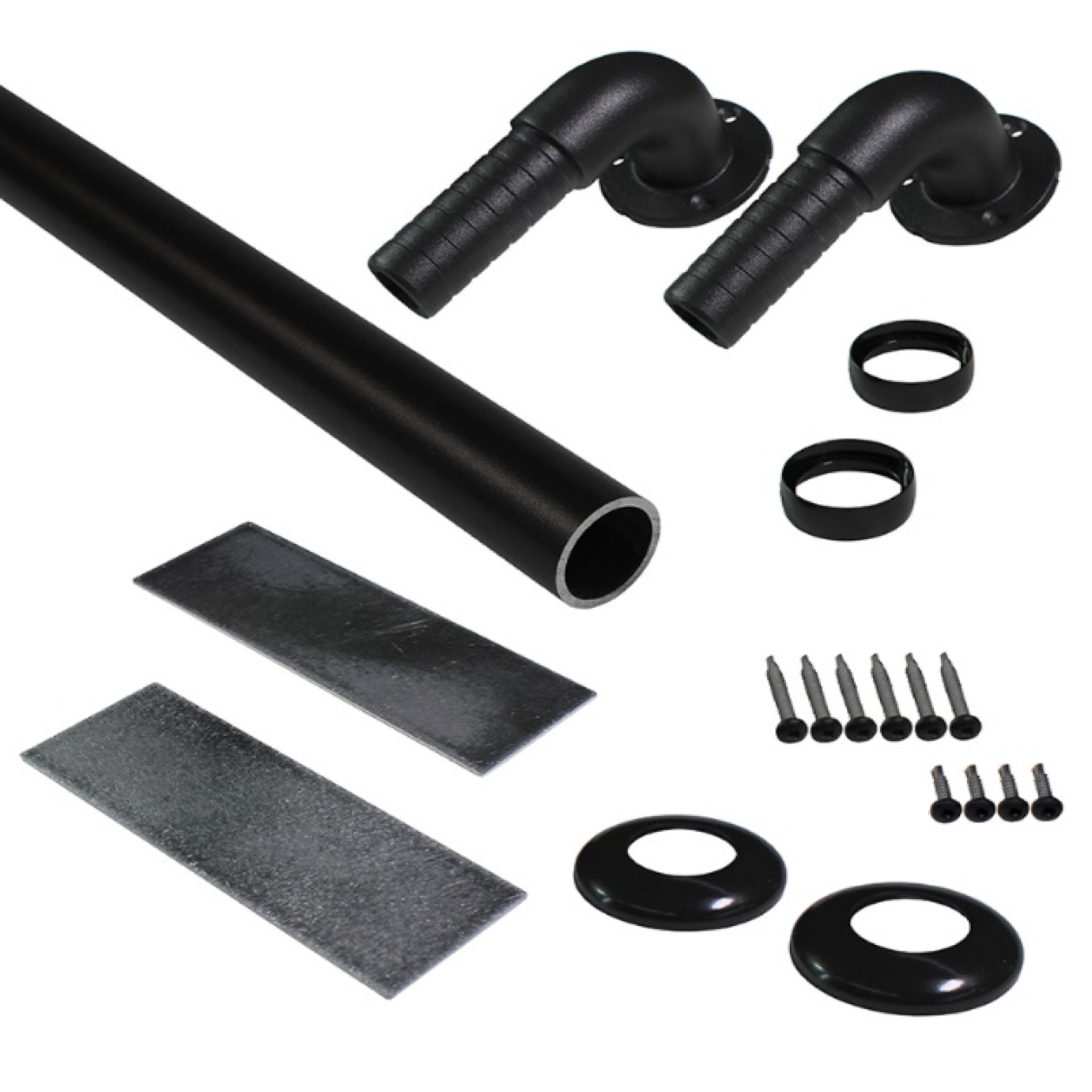 Harmony Railing Pipe Rail and 90 Degree Return Turn Kit