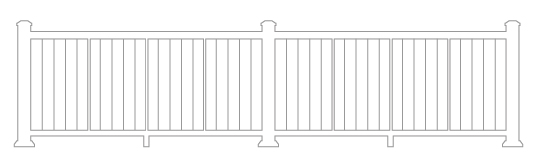Vertical Cable Railing System Image