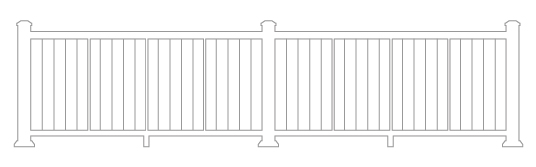 Vertical Cable Railing System Image